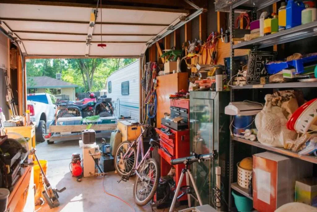 Too much clutter can be solved by downsizing