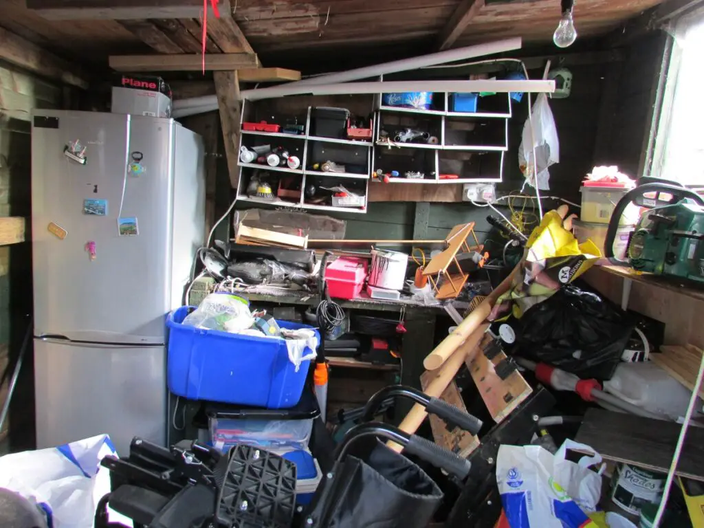 Garage clutter