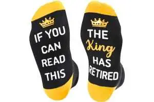 funny Retirement Socks